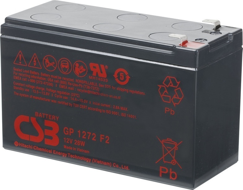 CSB GP1272 F2 12V 7.2Ah VRLA AGM Μπαταρία UPS