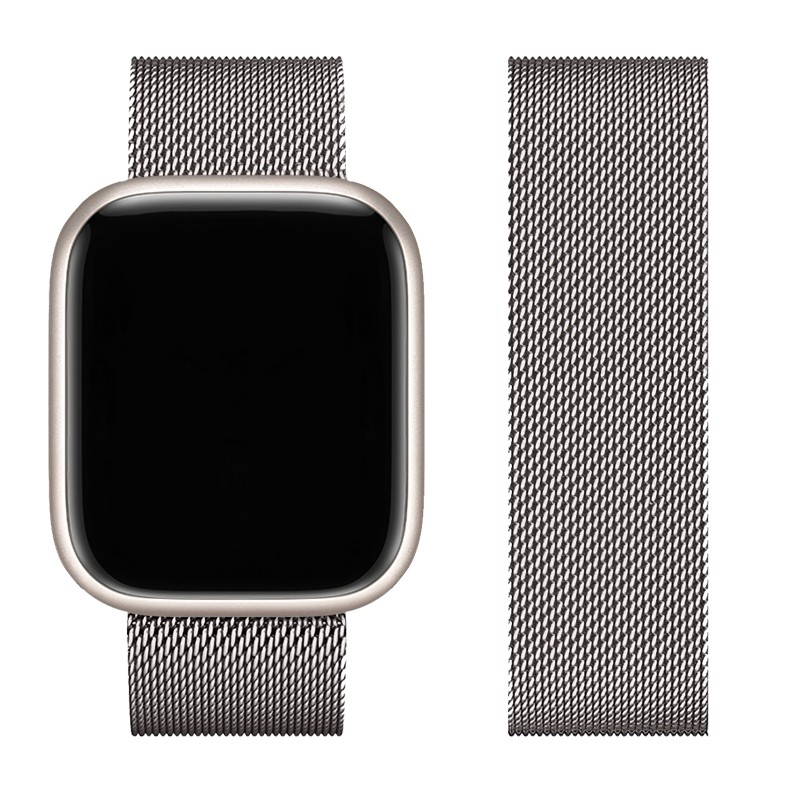 Watchband Hoco WA03 Simple Beauty 38/40/41mm για Apple Watch series 1/2/3/4/5/6/7/8/SE Stainless Steel Space White