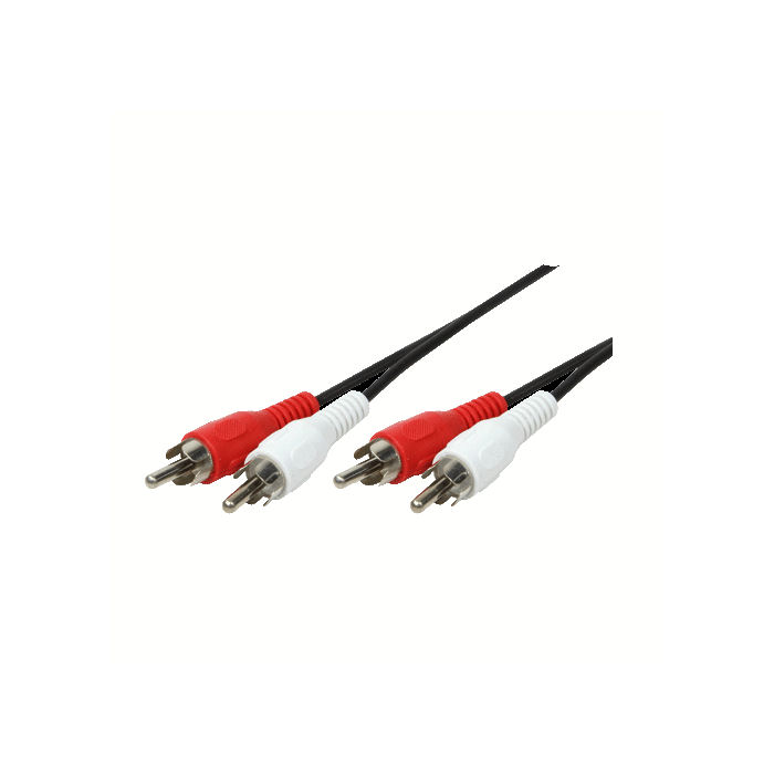 Cable Audio 2xRCA M/M 2.5m Logilink CA1039 - LOGILINK DOM030456