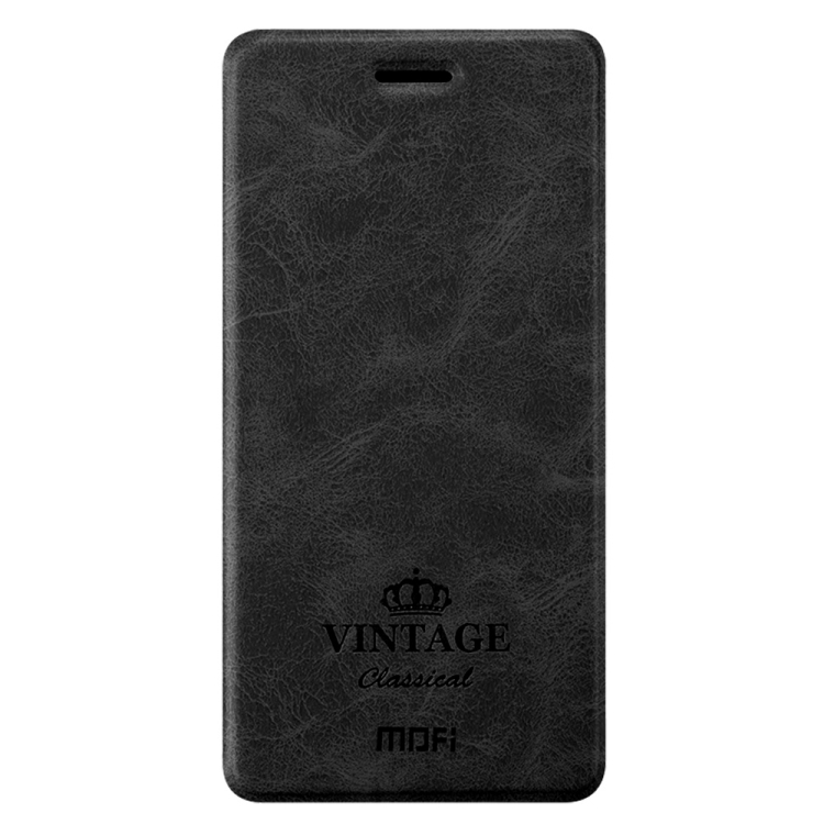 Θήκη Book MOFI Vintage Δερμάτινη για Xiaomi Mi 6 Μαύρη