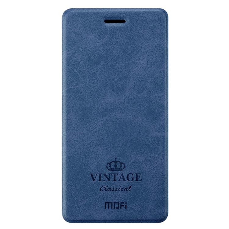 Θήκη Book MOFI Vintage Δερμάτινη για Xiaomi Mi 6 Σκούρο Μπλε