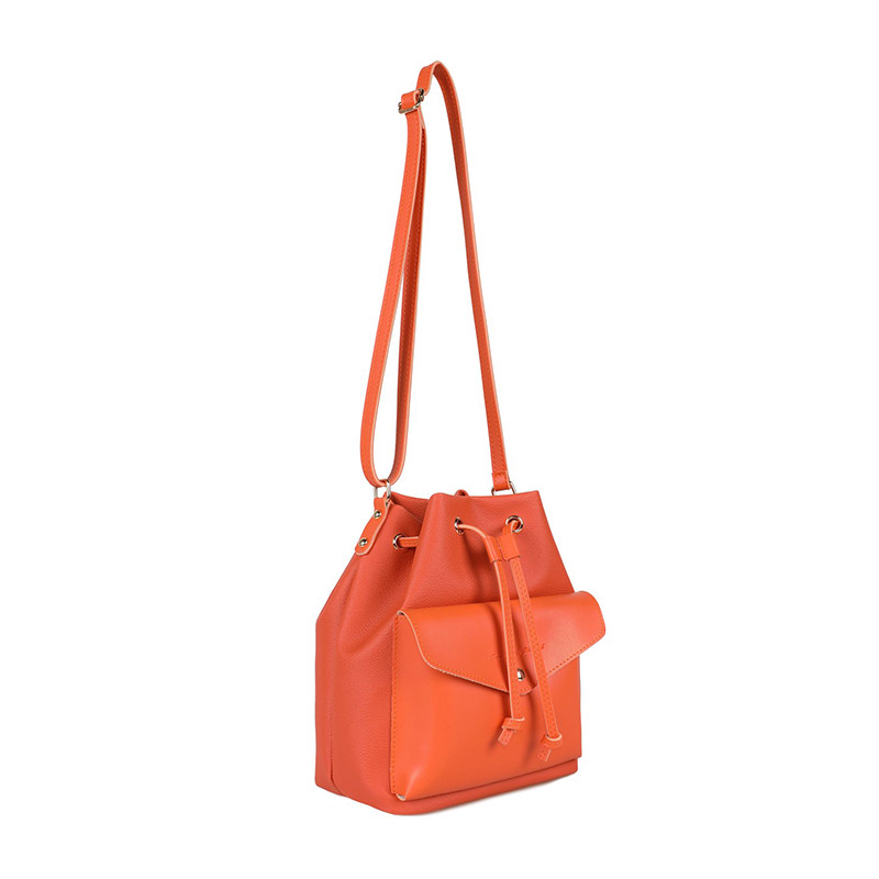 Γυναικεία Τσάντα Ώμου Χρώματος Πορτοκαλί Beverly Hills Polo Club 1101 668BHP0106 - 668BHP0106