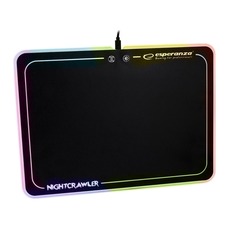 Gaming MousePad με LED RGB Φωτισμό Esperanza Nightcrawler EGP104 - EGP104
