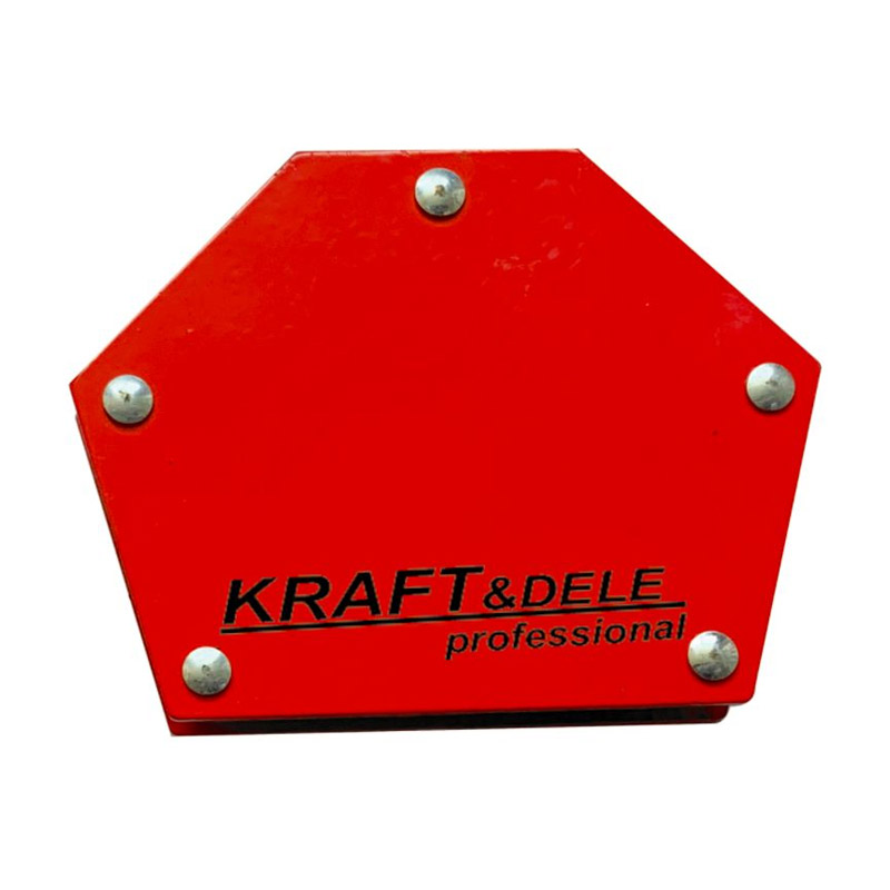 Εξάγωνη Μαγνητική Γωνία Συγκράτησης Μετάλλων για Ηλεκτροσυγκόλληση έως 22.6 Kg Kraft&Dele KD-1896 - KD-1896