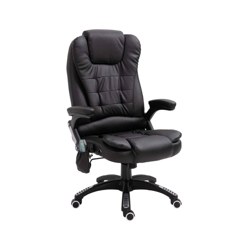 Καρέκλα Γραφείου Μασάζ 8 Σημείων με Τηλεχειριστήριο Hoppline HOP1001119-2 - HOP1001119-2