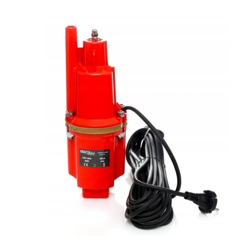 Ηλεκτρική Υποβρύχια Αντλία Όμβριων & Καθαρών Υδάτων 450 W Χρώματος Κόκκινο Kraft&Dele KD-750-CZ - KD-750-CZ
