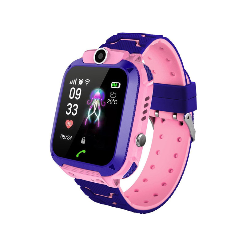 Παιδικό Ρολόι με GPS και Υποδοχή για Κάρτα SIM Χρώματος Ροζ Q12 SPM Q12-Pink - Q12-Pink