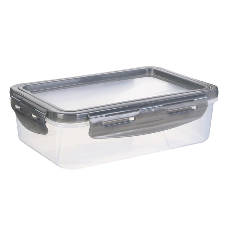Πλαστικό Φαγητοδοχείο - Lunch Box με Εύκαμπτο Καπάκι 23.5 x 16.5 x 7 cm Cook Concept KA4295 - KA4295