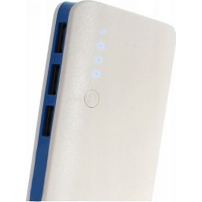 Power Bank 20000 mAh με 3 Θύρες USB Χρώματος Μπλε SPM 5901646281615-Blue - 5901646281615-Blue