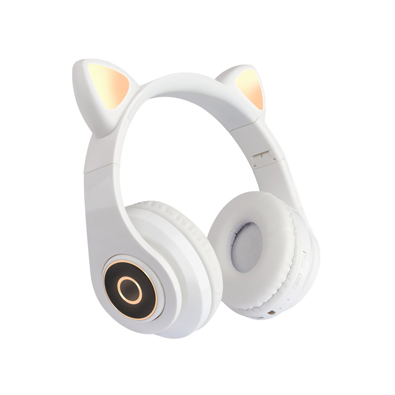 Ασύρματα Ακουστικά Bluetooth Γάτα Χρώματος Λευκό SPM B39-White - B39-White
