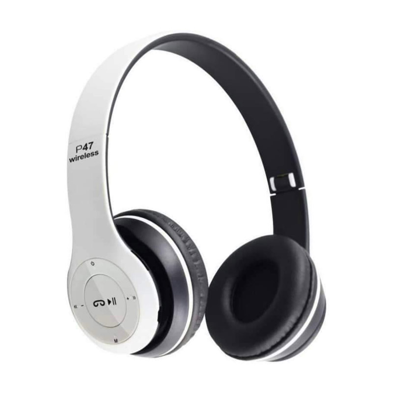 Ασύρματα Ακουστικά Bluetooth P47 Χρώματος Λευκό SPM P47-White - P47-White