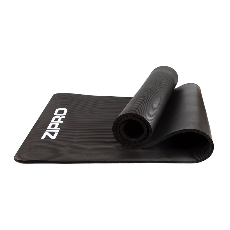 Στρώμα Γυμναστικής για Yoga και Pilates 180 x 60 cm Χρώματος Μαύρο Zipro 6413511 - 6413511