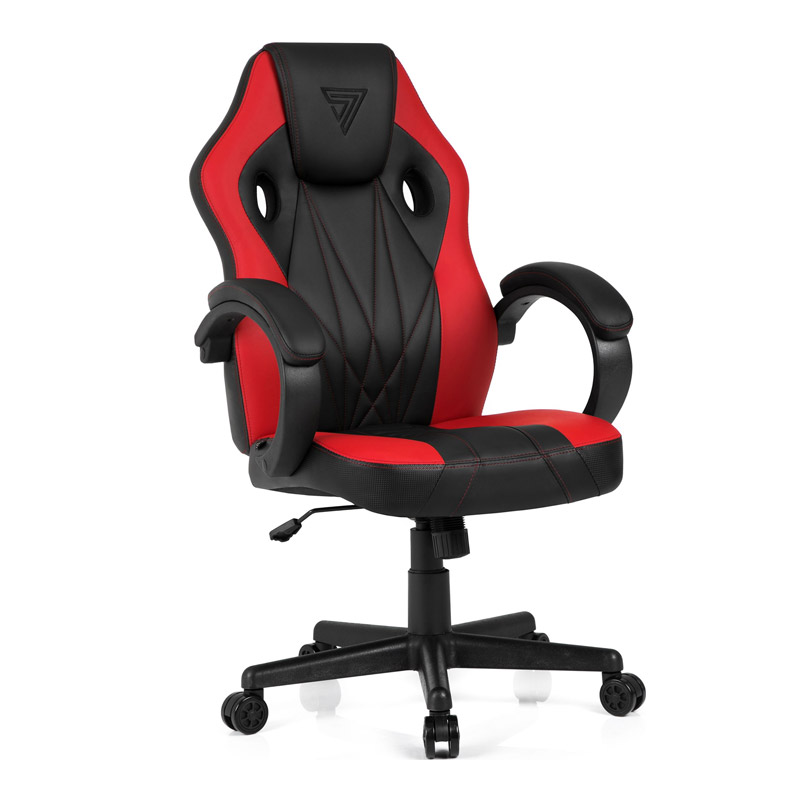 Καρέκλα Gaming Χρώματος Κόκκινο - Μαύρο SENSE7 Prism 7135331 - 7135331