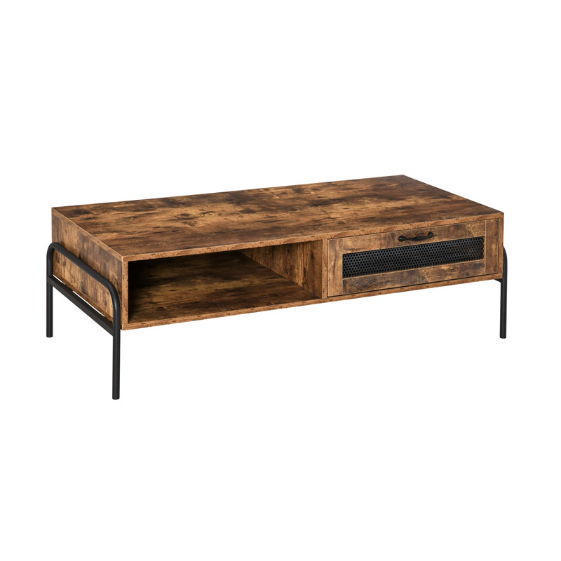 Ξύλινο Τραπέζι Σαλονιού 123.8 x 56 x 38 cm HOMCOM 839-046 - 839-046
