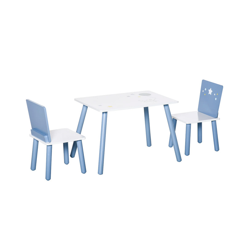 Παιδικό Σετ με Τραπέζι και 2 Καρέκλες HOMCOM 312-035 - 312-035