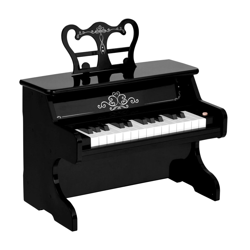 Παιδικό Πιάνο με 25 Πλήκτρα και Αναλόγιο HOMCOM 390-021BK - 390-021BK