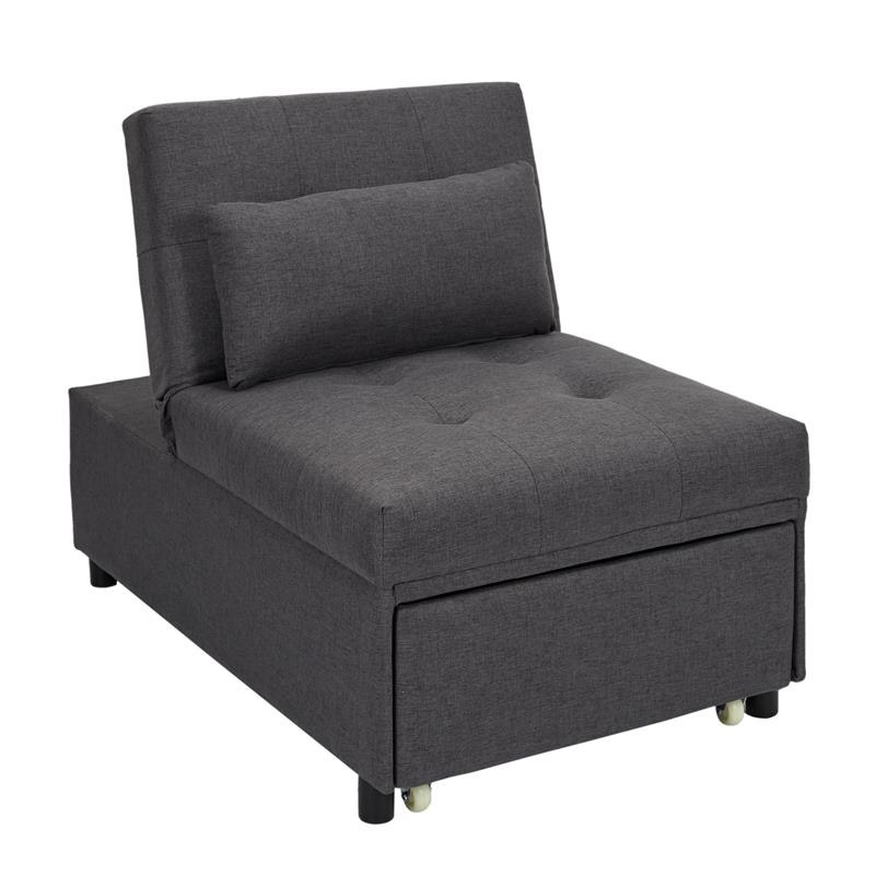 Πολυθρόνα - Κρεβάτι με Μαξιλάρι 81.5 x 113 x 84 cm Home Deco Factory HD7158 - HD7158
