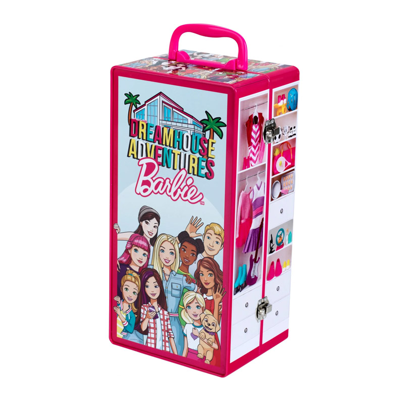 Ντουλάπα Ρούχων Barbie με Κρεμάστρες Klein 5801 - 5801