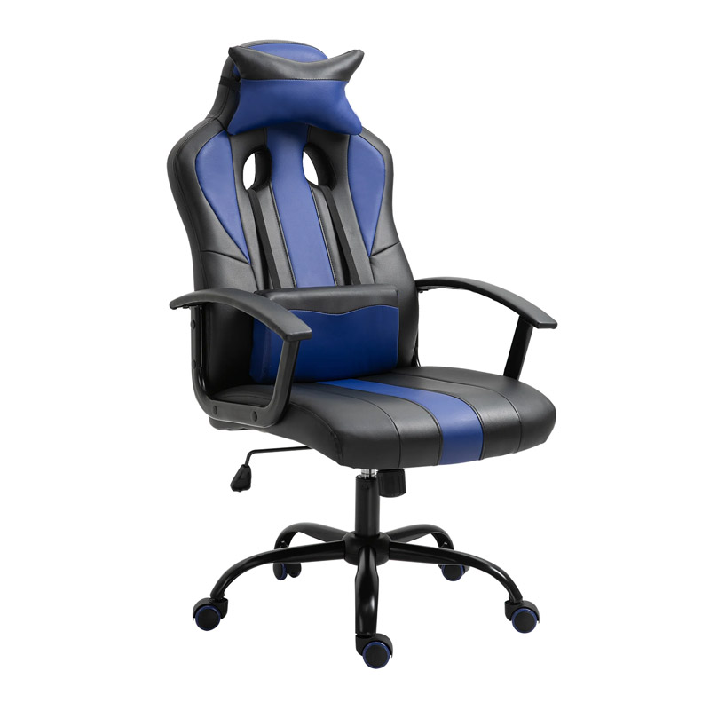 Καρέκλα Gaming 73 x 64 x 112-122 cm Χρώματος Μπλε Vinsetto 921-144BU - 921-144BU