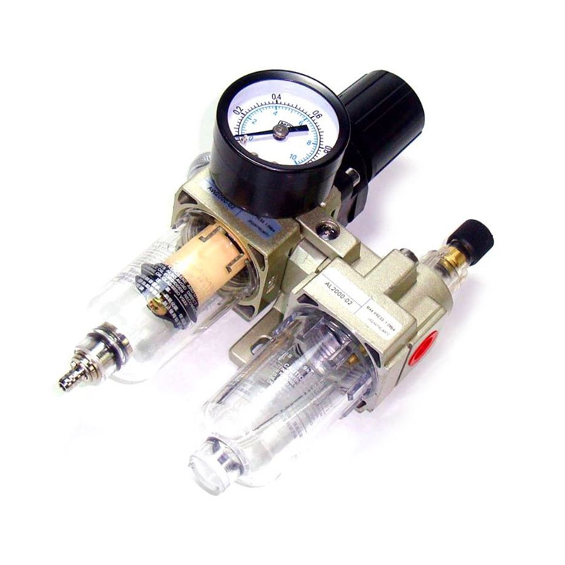 Ρυθμιστής Πίεσης Αέρος με Υδατοπαγίδα και Ελαιωτήρα 1/2 " Kraft&Dele KD-1496 - KD-1496