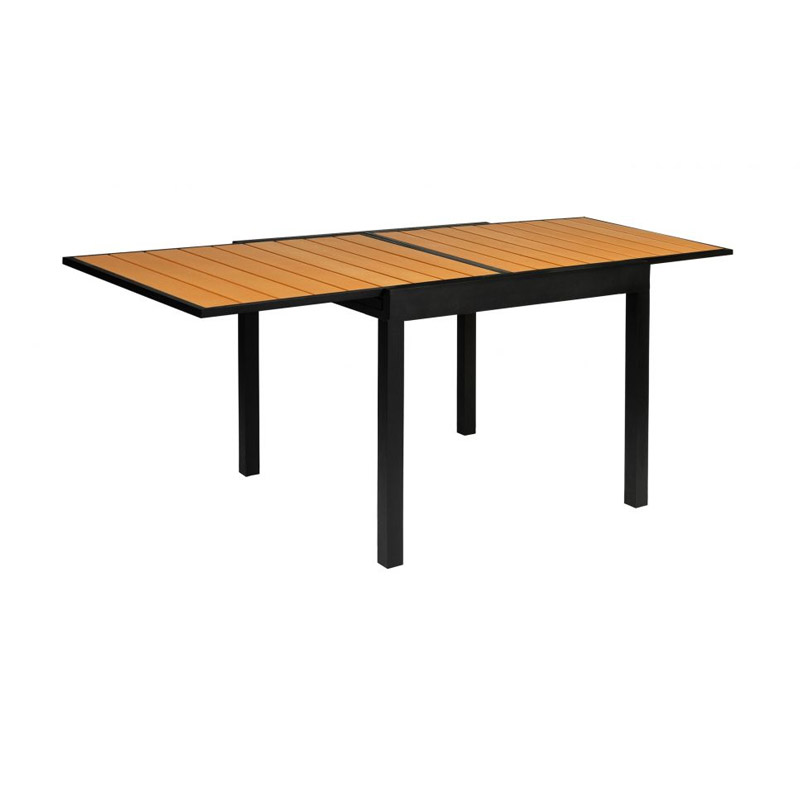 Επεκτεινόμενο Μεταλλικό Τραπέζι με Polywood Επιφάνεια 90 / 180 x 90 x 73 cm Inkazen 40042439 - 40042439