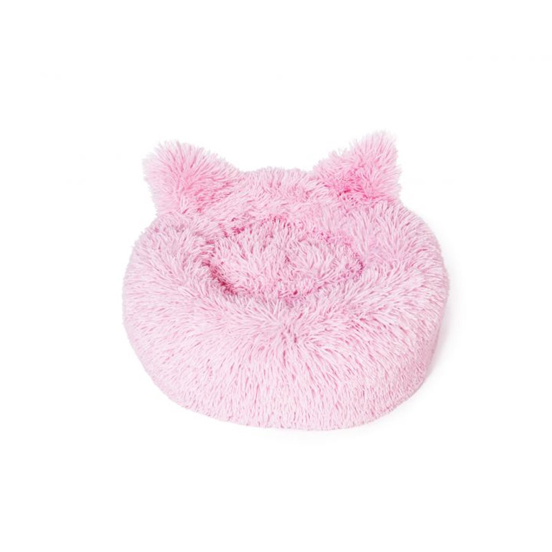 Μαξιλάρι Γάτας 40 cm Χρώματος Ροζ Inkazen 10110153 - 10110153