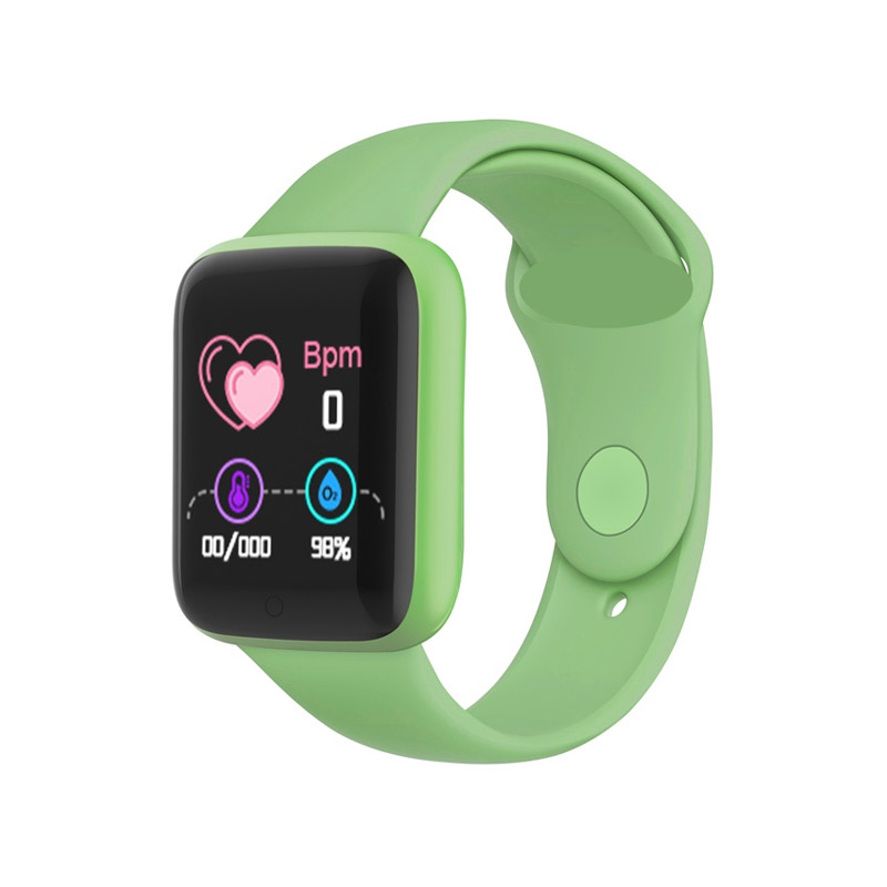 Smartwatch Y68S με Μετρητή Καρδιακών Παλμών Χρώματος Πράσινο SPM Y68S-Green - Y68S-Green