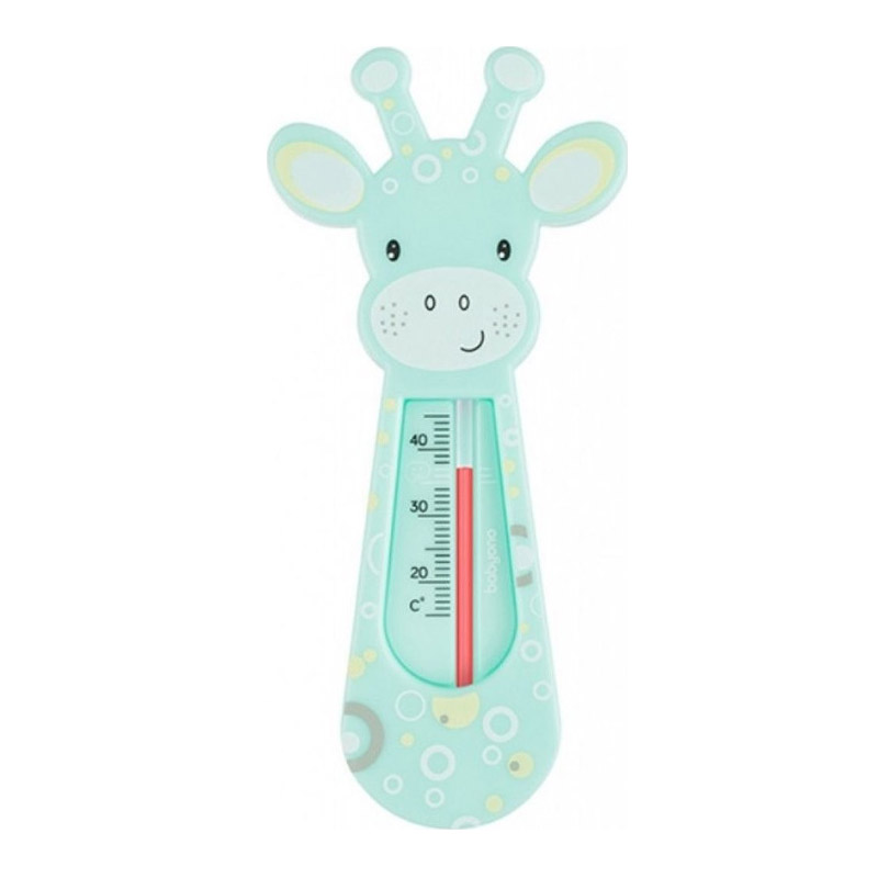 Αναλογικό Θερμόμετρο Μπάνιου για Μωρά Καμηλοπάρδαλη Χρώματος Τιρκουάζ Babyono BN776/01 - BN776/01