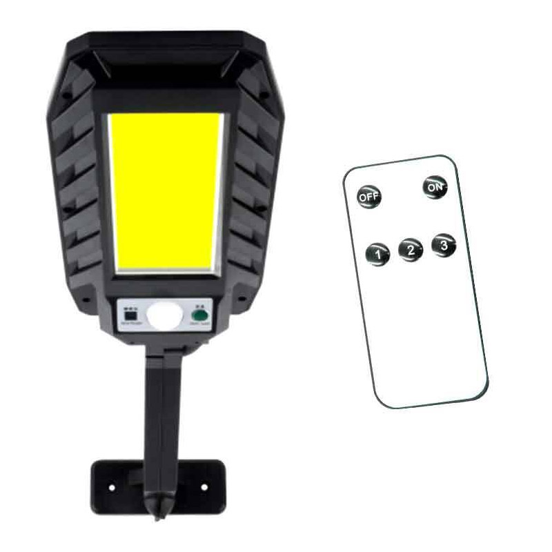 Ηλιακός LED Προβολέας με Αισθητήρα Κίνησης και Τηλεχειριστήριο 160 W Bass Polska BP-5919 - BP-5919
