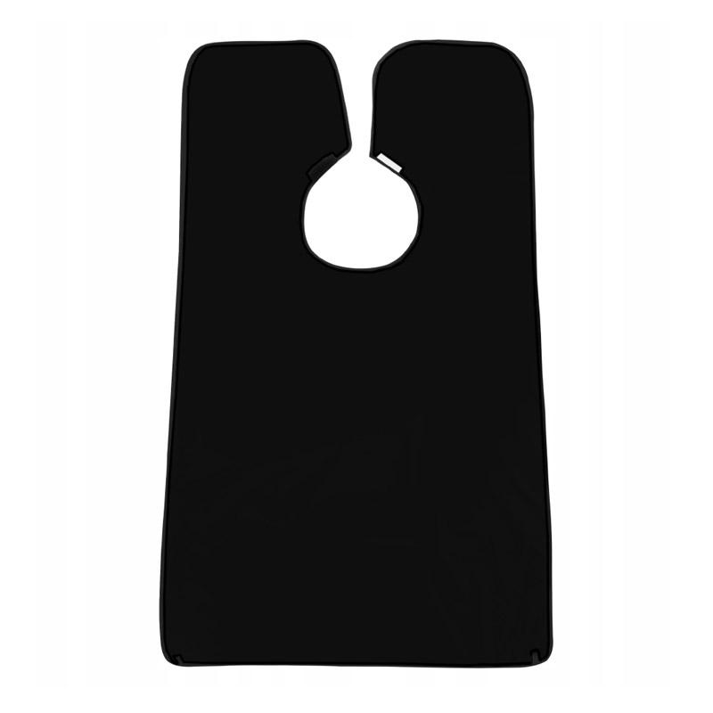 Μπέρτα Κουρέματος Γενιών και Ξυρίσματος με Βεντούζες 78 x 118 cm Χρώματος Μαύρο SPM 7862 - 7862