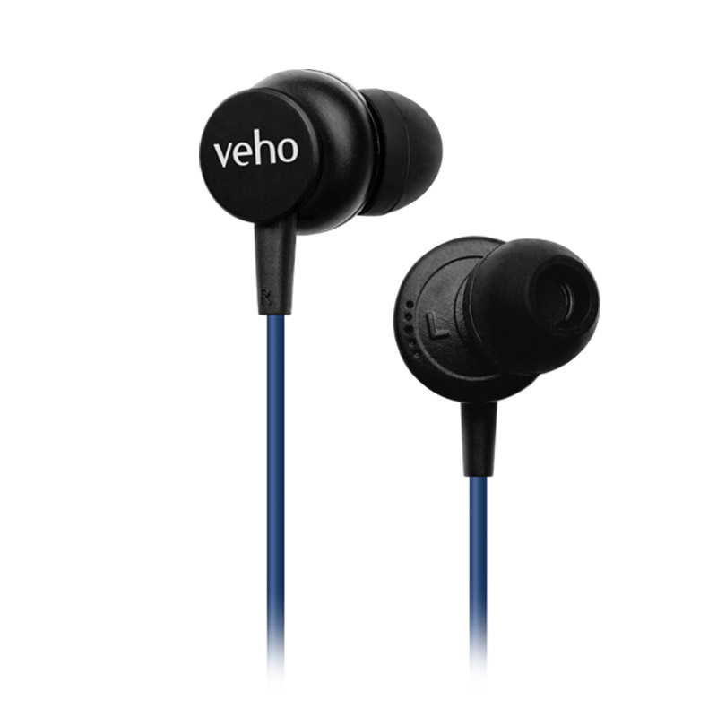 Ενσύρματα Ακουστικά με Μικρόφωνο Ζ3 Χρώματος Μπλε Veho VEP-104-Z3-B - VEP-104-Z3-B
