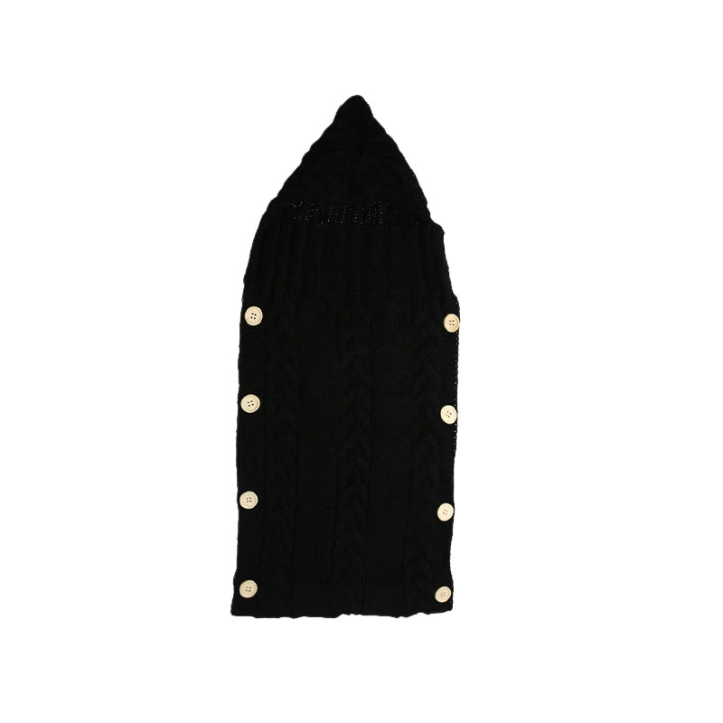 Βρεφική Κουβέρτα - Υπνόσακος 70 x 39 cm Χρώματος Μαύρο SPM DB3603 - DB3603