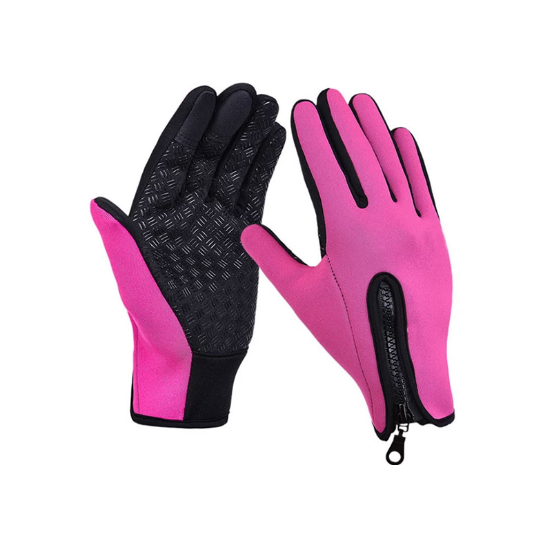 Γάντια Ποδηλάτου για Οθόνη Αφής Touch Screen Gloves Χρώματος Ροζ Large SPM DB4844 - DB4844