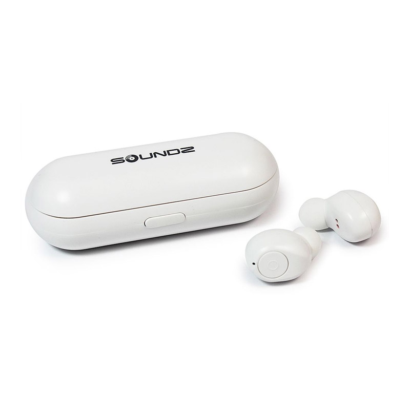 Ασύρματα Στερεοφωνικά Ακουστικά Bluetooth Χρώματος Λευκό SoundZ R161108 - R161108