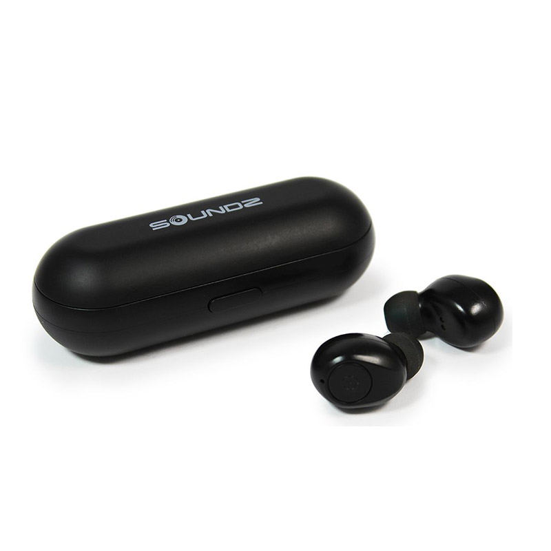 Ασύρματα Στερεοφωνικά Ακουστικά Bluetooth Χρώματος Μαύρο SoundZ R161107 - R161107