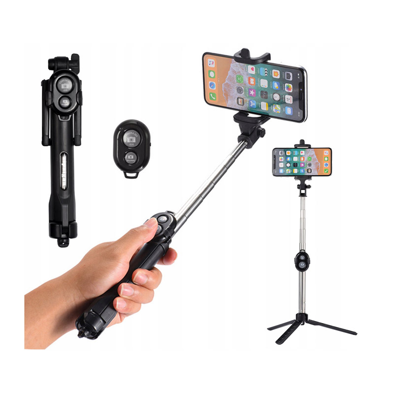 Selfie Stick 3 σε 1 με Bluetooth και Τηλεχειριστήριο SPM 8689 - 8689