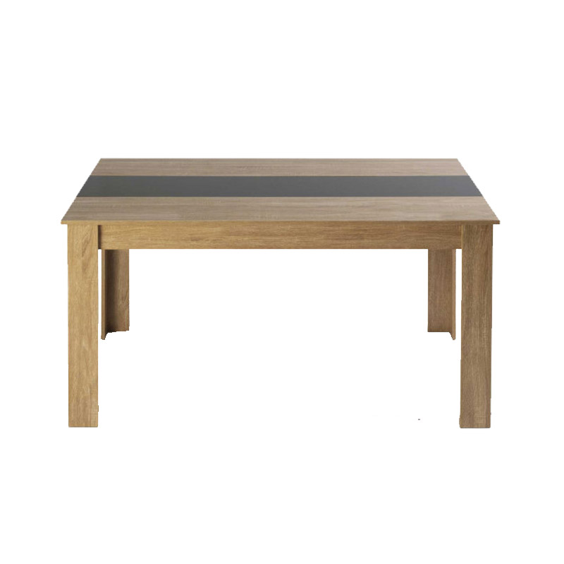 Ξύλινο Τραπέζι 140 x 90 x 75 cm Χρώματος Καφέ Gloria Idomya 30080050 - 30080050