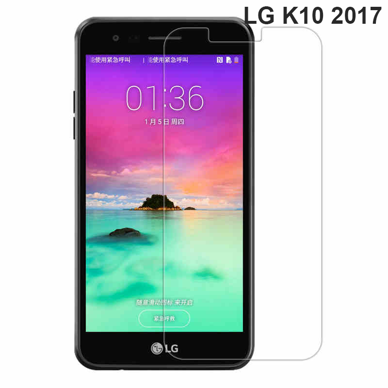 Tempered Glass 9H 0.3mm LG K10 M250 2017  / LG X400