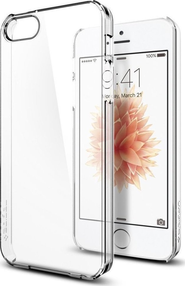 Θήκη iPhone 5/SE Ultra Slim TPU Σιλικόνης 0.3mm Διάφανη