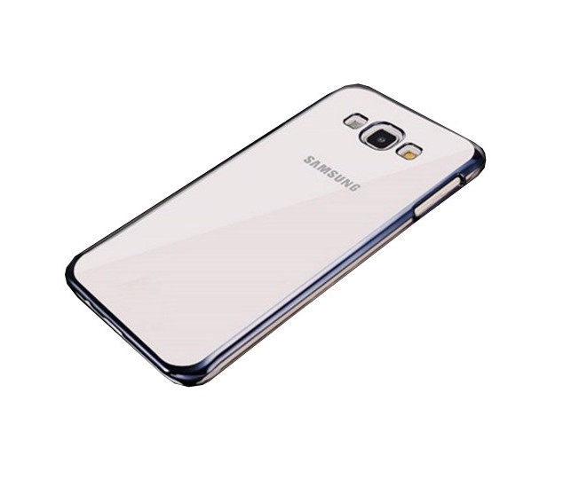Θήκη Samsung Galaxy J5 J500 Σιλικόνης Clear Electro Bumper Slim Fit 0.3mm - Γκρι