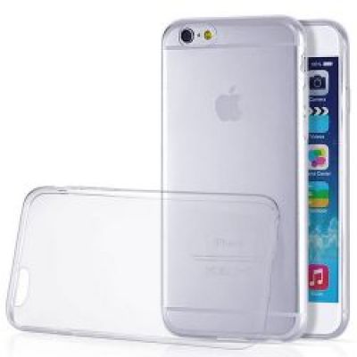 Θήκη iPhone 6/6s Plus Ultra Slim TPU Σιλικόνης 0.3mm Διάφανη