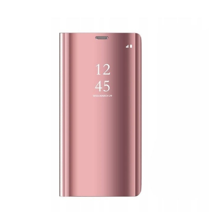 Θήκη Clear View Flip Case για Huawei Y6S Pink