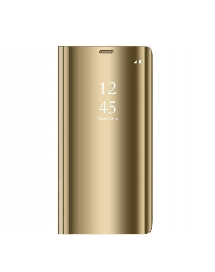 Θήκη Clear View Flip Case για Samsung Galaxy A9 2018 Gold
