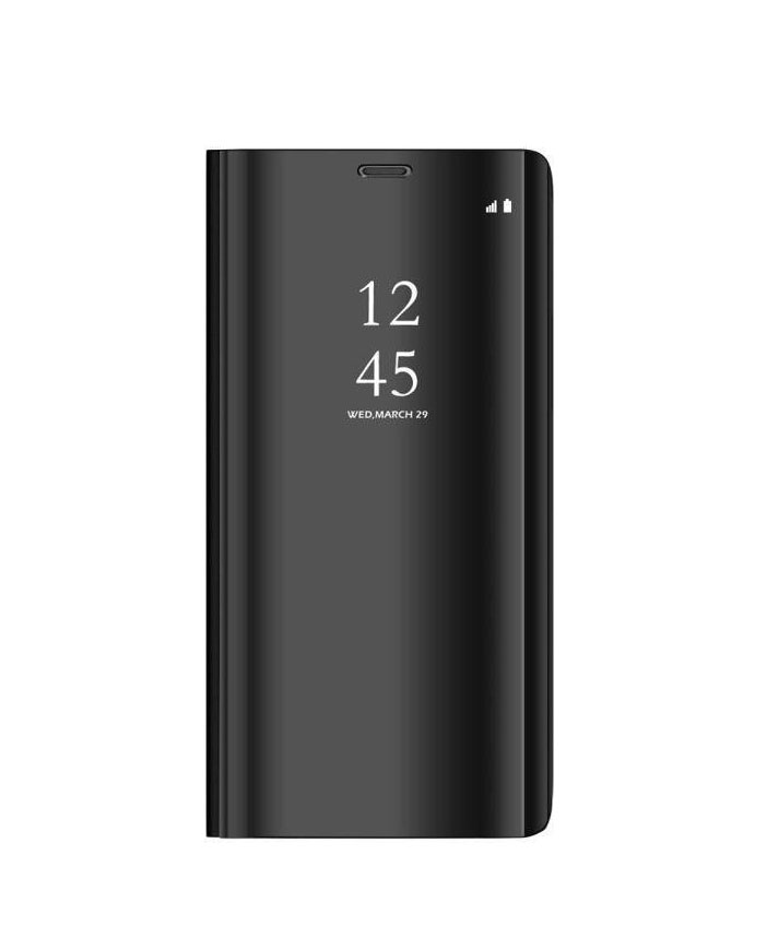 Θήκη Clear View Flip Case για Samsung Galaxy J6 Plus Black
