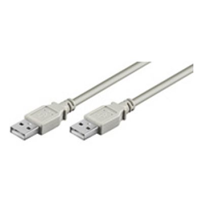 ΚΑΛΩΔΙΟ Η/Υ USB (A-MALE)->USB(A-MALE)USB 2.0 1.8m GREY HiSpeed