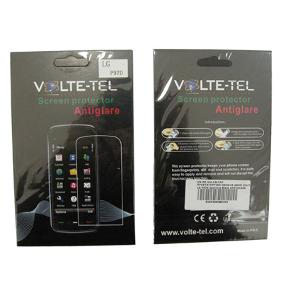VOLTE-TEL SCREEN PROTECTOR LG Optimus Black P970 4.0" ANTIGLARE