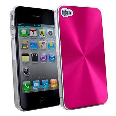 VOLTE-TEL ΘΗΚΗ IPHONE 4G/4S FACEPLATE SHINY V036 PINK