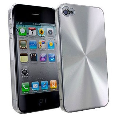 VOLTE-TEL ΘΗΚΗ IPHONE 4G/4S FACEPLATE SHINY V038 SILVER