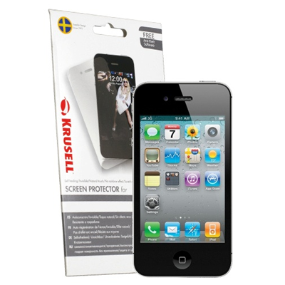 KRUSELL SCREEN PROTECTOR IPHONE 4G/4S 3.5" SMART CLEAR