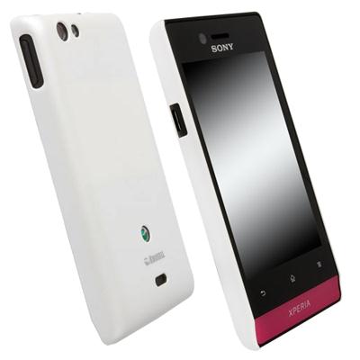 KRUSELL ΘΗΚΗ SONY XPERIA MIRO ST23 FACEPLATE COLORCOVER WHITE